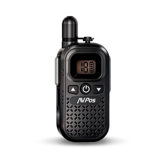 WALKIE TALKIE AVPOS COMM X25 + CABLE USB C