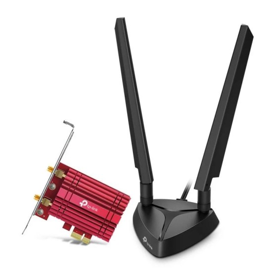 WIRELESS ADAPTADOR PCIE TP-LINK ARCHER TXE75E WIFI 6E AXE5400
