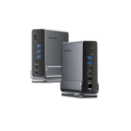 DOCK STATION VENTION 15 EN 1 USB-C A DP/HDMI/USB-C/USB-A/RJ45/MICROSD/JACK