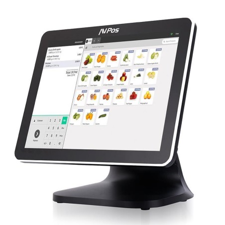 TPV AVPOS K5000 15 ALUMINIO TACTIL I7 10TH/8GB/128GB/WIFI/MULTIMEDIA 3YR