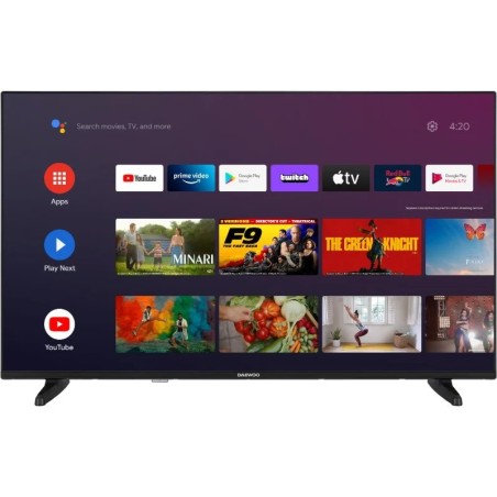 TELEVISOR DAEWOO 32 LED HD USB SMART TV ANDROID WIFI BLUETOOTH