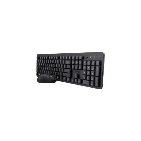 TECLADO + RATON TRUST ODY II WIRELESS SILENT BLACK