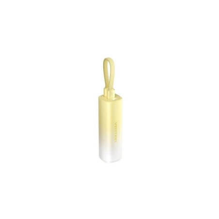 POWERBANK VENTION 5000MAH USB-C + LIGHTNING 20W YELLOW