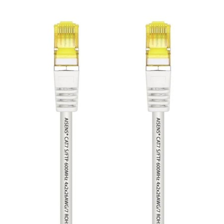 CABLE DE RED CAT.7 S/FTP 1M AISENS WHITE