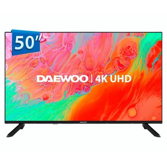 TELEVISOR DAEWOO 50 LED UHD 4K USB SMART TV WIFI BLUETOOTH