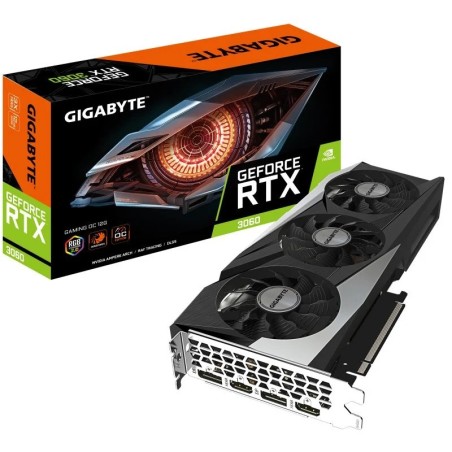 TARJETA DE VIDEO NVIDIA GIGABYTE RTX3060 12GB GAMING OC GDRR6 PCIE