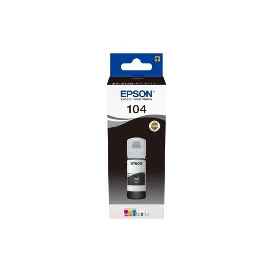 TINTA EPSON BOTE 104 BLACK...