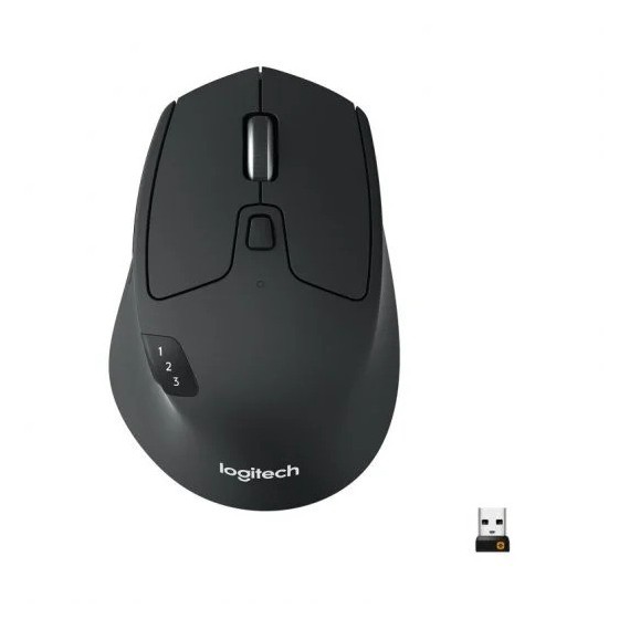 RATON LOGITECH TRIATHLON M720 WIRELESS BLUETOOTH 1000DPI BLACK
