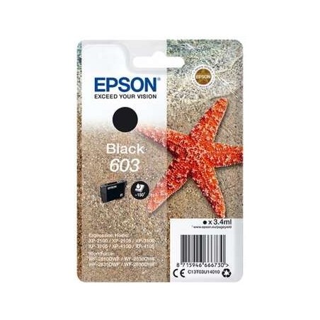 TINTA EPSON C13T03U14010 BLACK T03U1 Nº603
