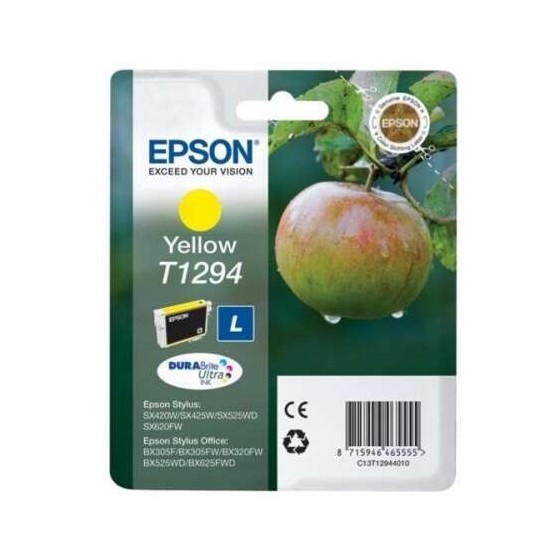 TINTA EPSON C13T12944012 YELLOW T1294