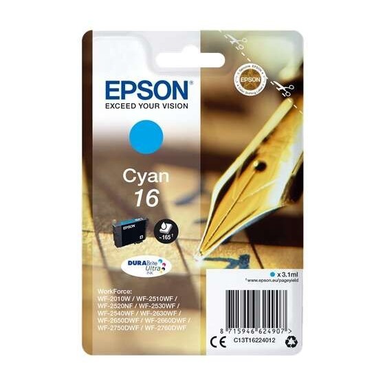 TINTA EPSON C13T16224012...