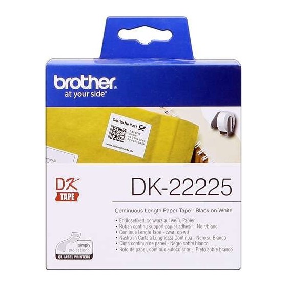 ETIQUETAS BROTHER DK22225