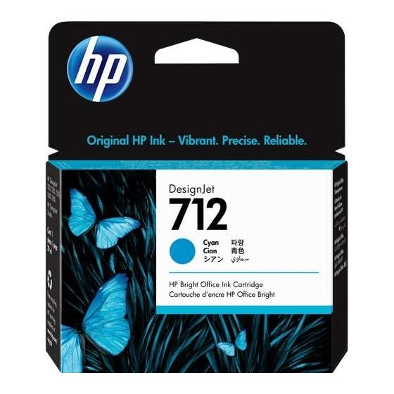 TINTA HP 712 3ED67A CYAN