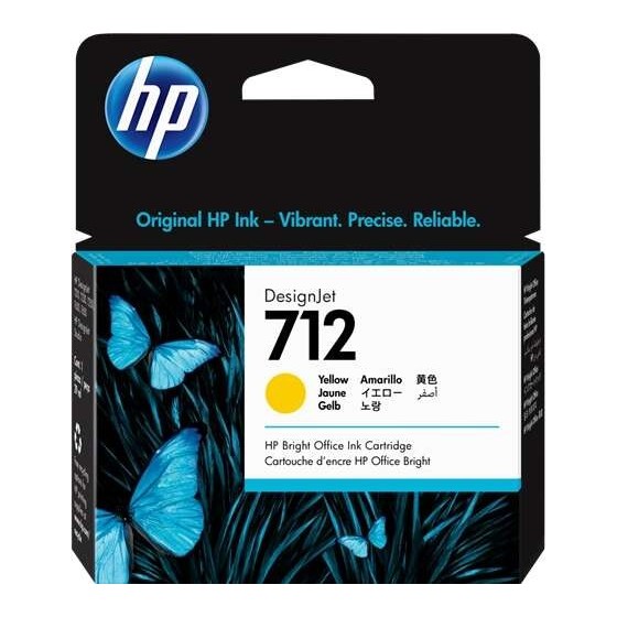 TINTA HP 712 3ED69A YELLOW