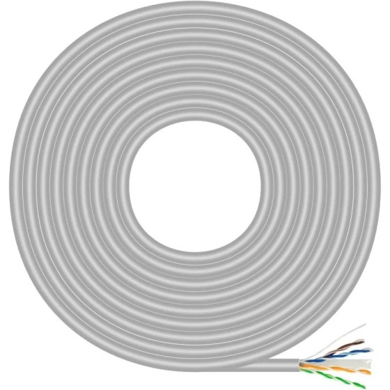 CABLE DE RED BOBINA CAT.6 UTP 100M AISENS GREY