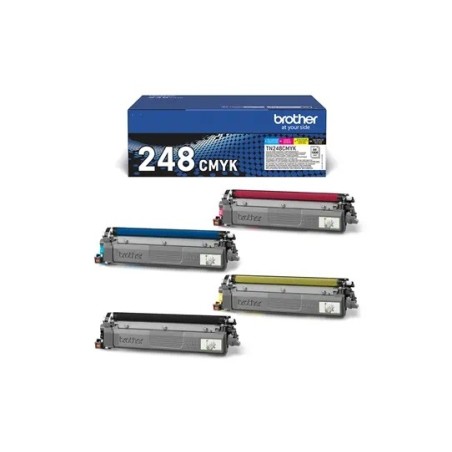 TONER BROTHER TN248 PACK 4 COLORES