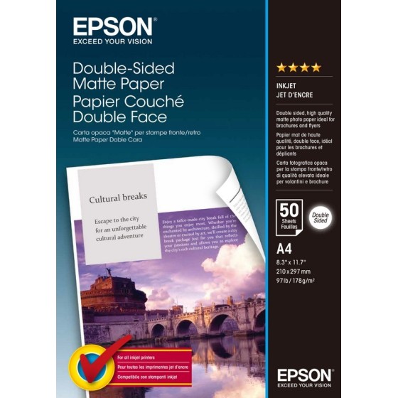 PAPEL EPSON C13S041569 MATE...