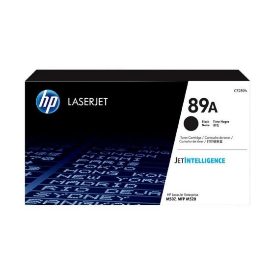 TONER HP CF289A ALTA CALIDAD BLACK 89A