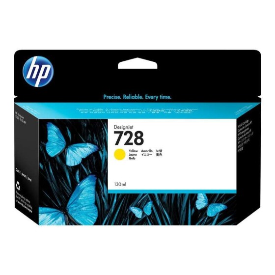 TINTA HP F9J65A 728 YELLOW