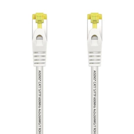 CABLE DE RED CAT.7 S/FTP 0.25M AISENS WHITE