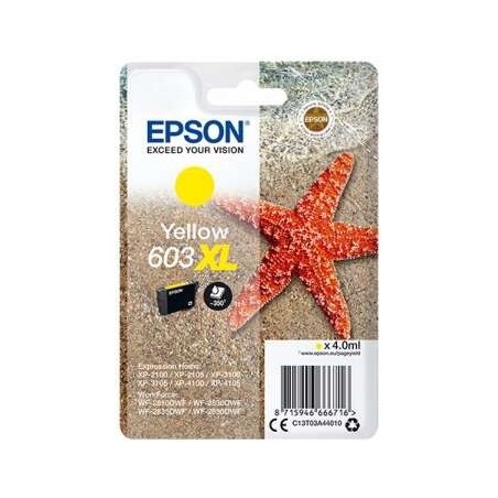 TINTA EPSON C13T03A44010 YELLOW T03A4 Nº603XL