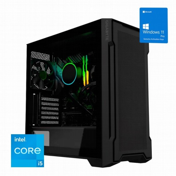 ORDENADOR GAMING GIGABYTE CRISTAL RGB I5 12400/16G/SSD1TB/REF.LIQ/850W/W11P