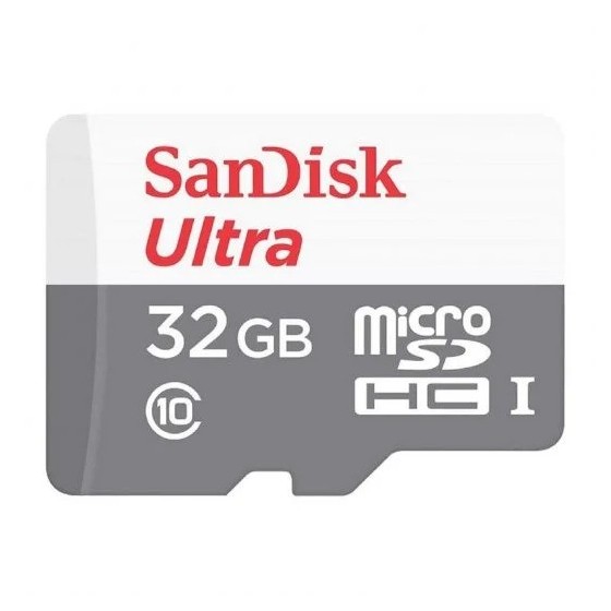MEMORIA MICRO SD 32GB SANDISK ULTRA HC C10 + ADAPTADOR SD