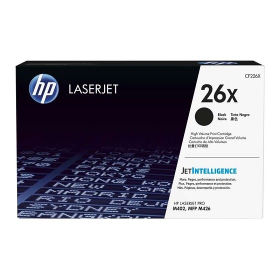 TONER HP26X CF226X BLACK 9000 COPIAS