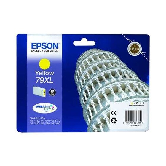 TINTA EPSON C13T79044010 T7904 YELLOW 79XL
