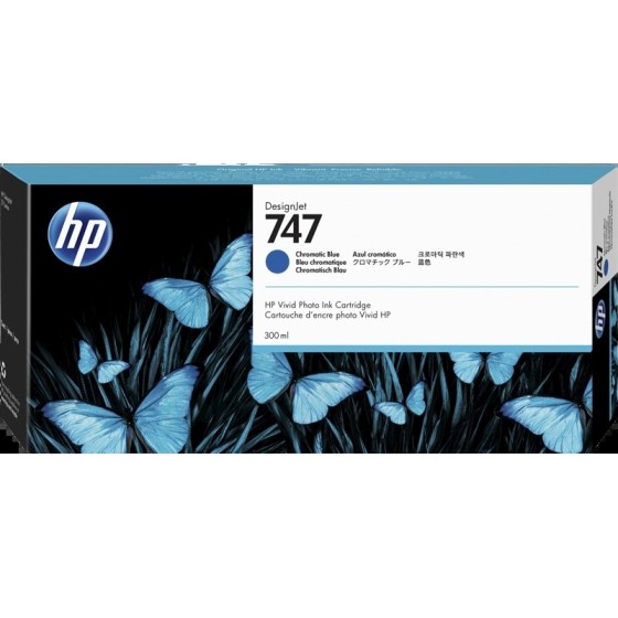 TINTA HP P2V85A CHROMATIC CYAN Nº 747