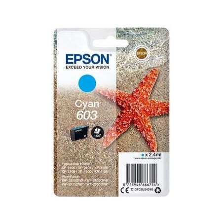 TINTA EPSON C13T03U24010 CYAN T03U2 Nº603