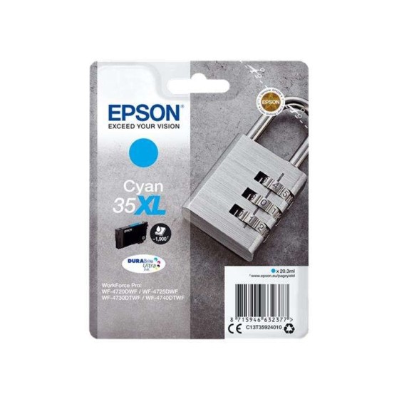 TINTA EPSON C13T35924010 CYAN 35XL DURABRITE ULTRA T3592