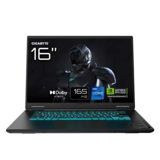 PORTATIL GAMING GIGABYTE A16 I7 13620H/16GB/SSD1TB/16 WUXGA/RTX5050/W11HOME