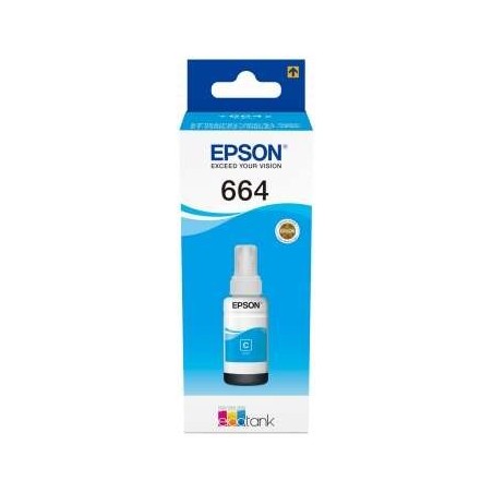 TINTA EPSON L355/L555 BOTE CYAN 664 ECOTANK BOTTLE (70ML)