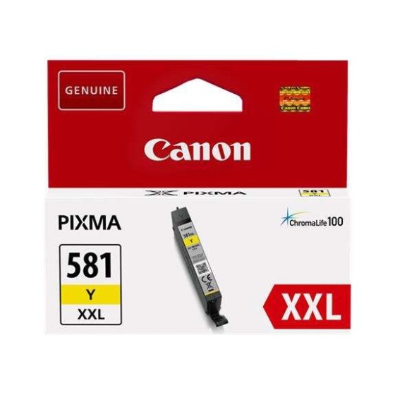 TINTA CANON CLI581CXXL YELLOW ALTA CAPACIDAD