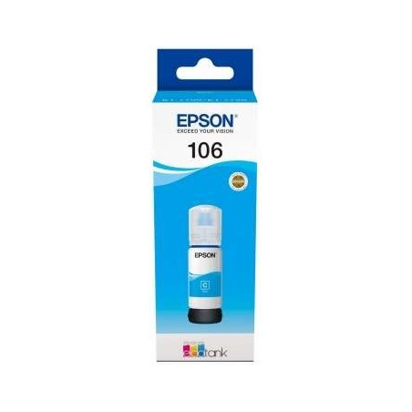 TINTA EPSON 7700/7750 BOTE 106 CYAN ECOTANK BOTTLE C13T00R240