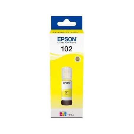 TINTA EPSON 2700/2750/3700/3750/4750 BOTE 102 YELLOW ECOTANK BOTTLE (70ML)