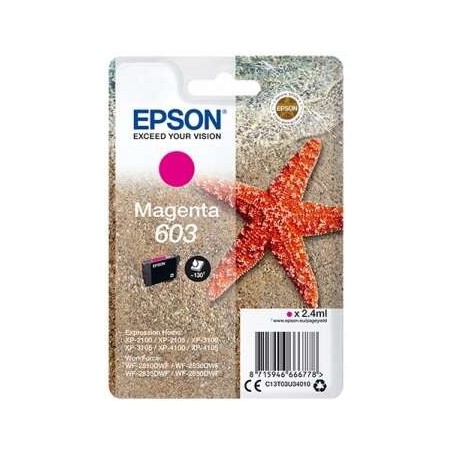 TINTA EPSON C13T03U34010 MAGENTA T03U3 Nº603