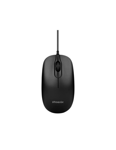 TECLADO + RATON PHOENIX USB 1200DPI BLACK