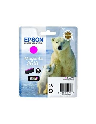 TINTA EPSON C13T26334012 MAGENTA 26XL