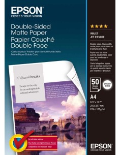 PAPEL EPSON C13S041569 MATE DOBLE CARA A4 50 HOJAS 178GR