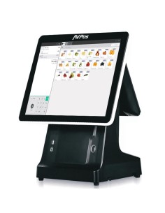 TPV AVPOS K6000 15 I5/8GB/SSD128GB/WIFI+BT + IMPRESORA + 2 PANTALLA 3YR