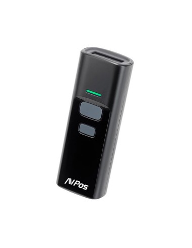 LECTOR AVPOS CODIGOS PORTATIL 2D + QR BT03 WIRELESS 2.4 + BLUETOOTH + BASE