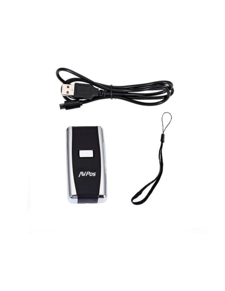 LECTOR AVPOS CODIGOS 1D + 2D + QR BT01 PORTATIL BLUETOOTH