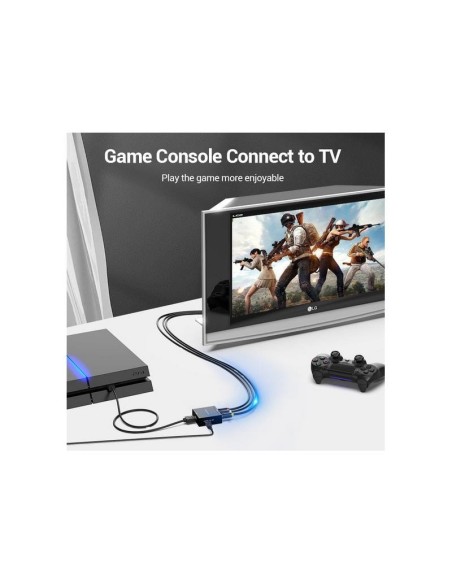 CONVERSOR VENTION HDMI/H - RCA/H MINIUSB/H BLACK