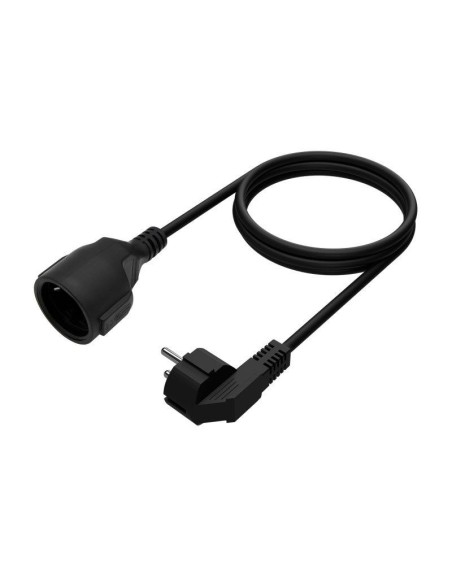 CABLE ALARGADOR ALIMENTACION SCHUKO PC AISENS 2M BLACK