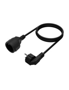 CABLE ALARGADOR ALIMENTACION SCHUKO PC AISENS 3M BLACK 2