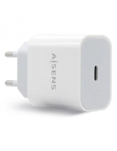CARGADOR SMARTPHONE/TABLET AISENS A110-0537 USB-C 20W WHITE