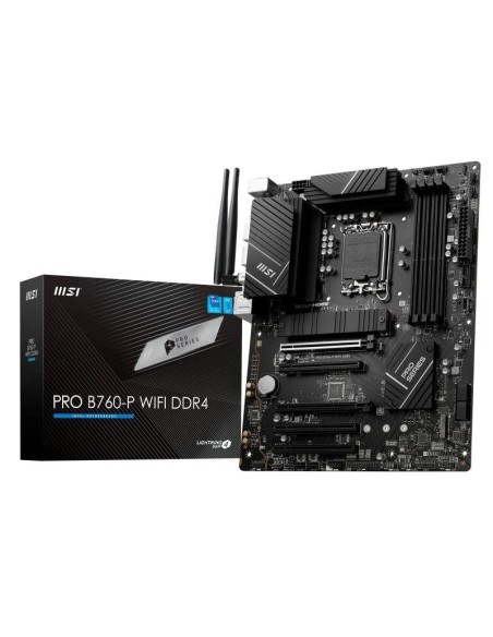 PLACA BASE MSI PRO B760-P WIFI ATX DDR4 HDMI + DP