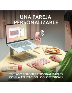 TECLADO + RATON LOGITECH PEBBLE 2 WIRELESS BLACK 2
